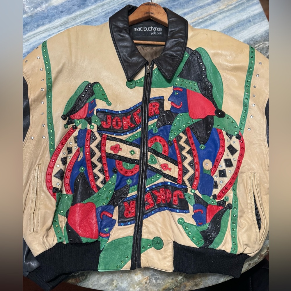 90’s Vintage Leather Pelle Pelle Joker Jacket